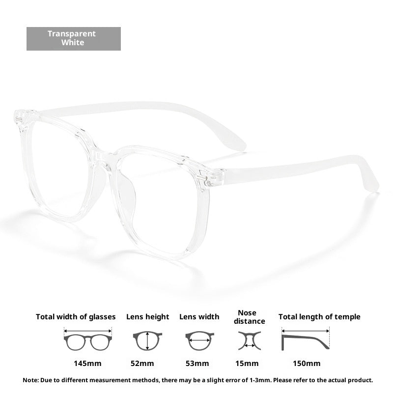 Anti-Blue Light Large Frame Glasses