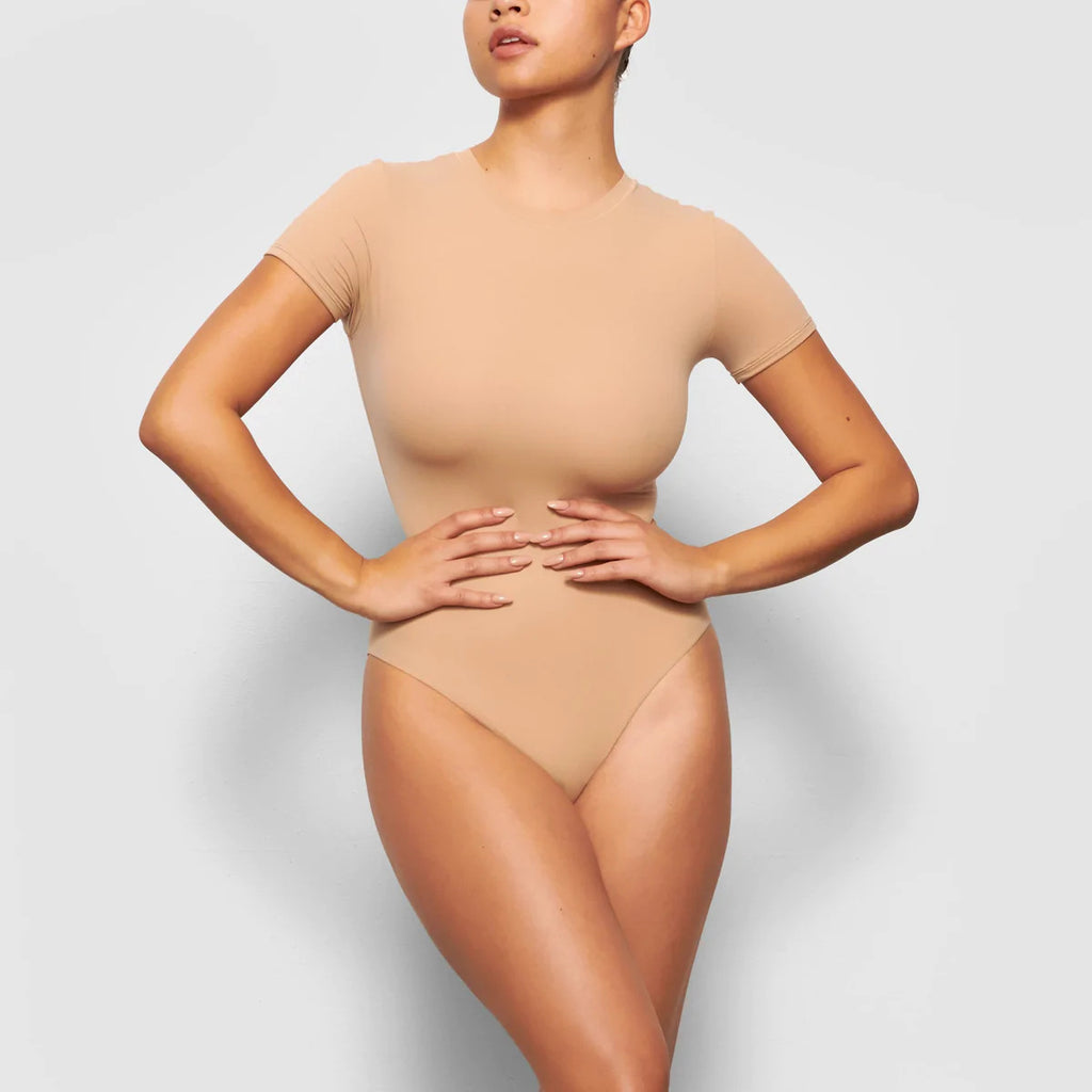 Body Shaping Short Sleeve Round-neck T-shirt