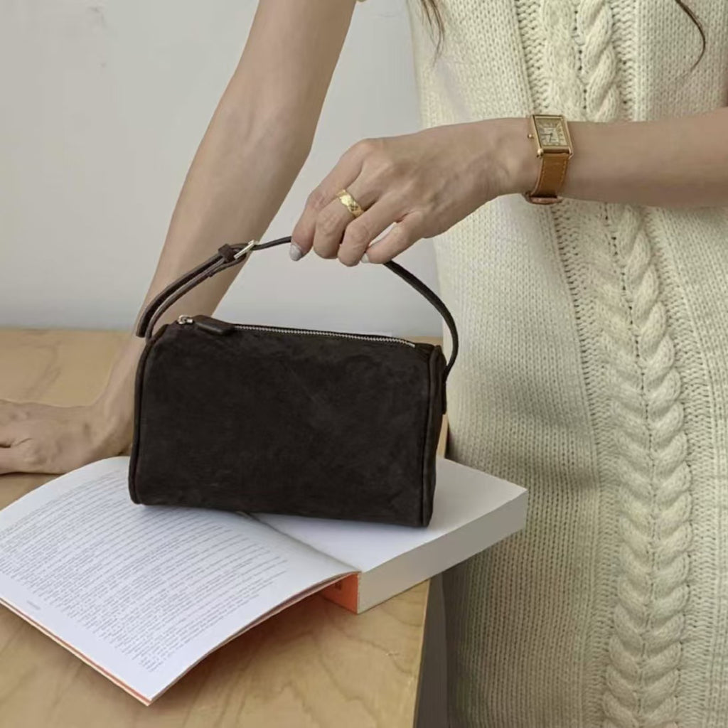 Suede Mini Handbag