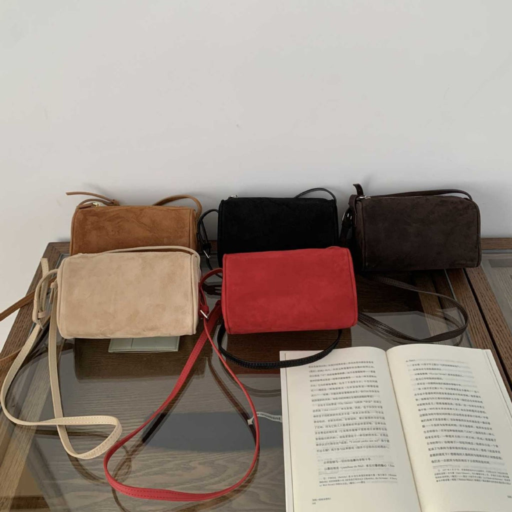 Suede Mini Handbag