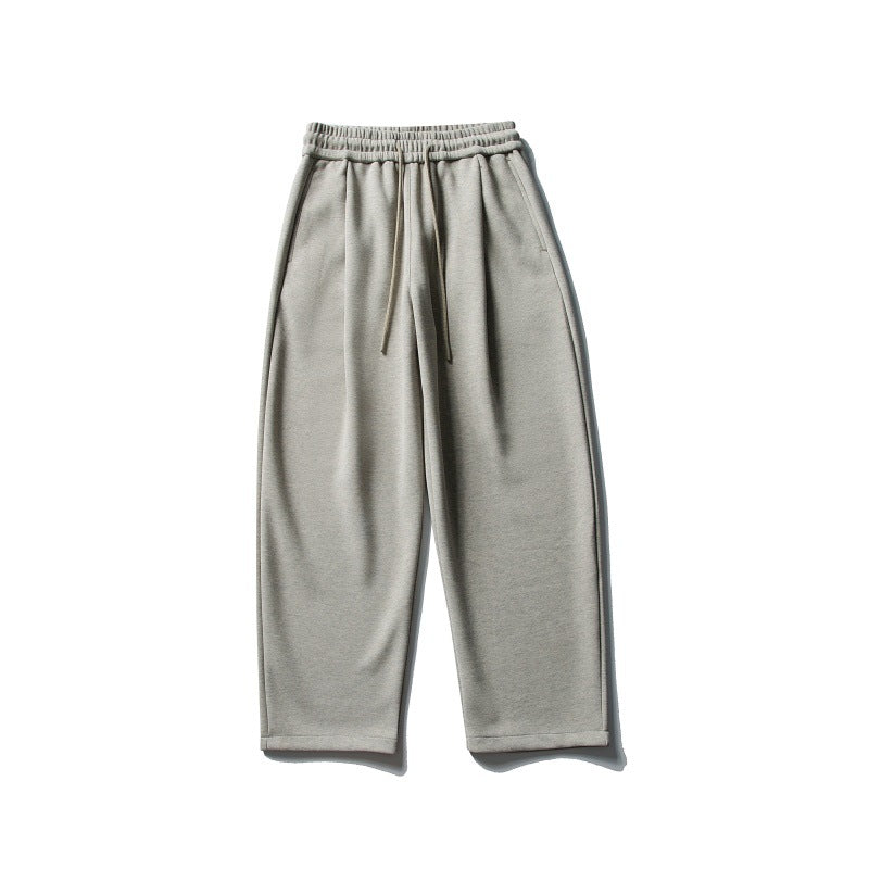 Loose Straight Wide-Leg Sweatpants