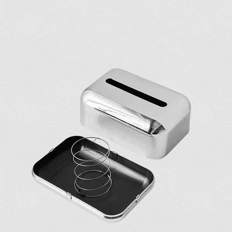 Chrome Tissue Box