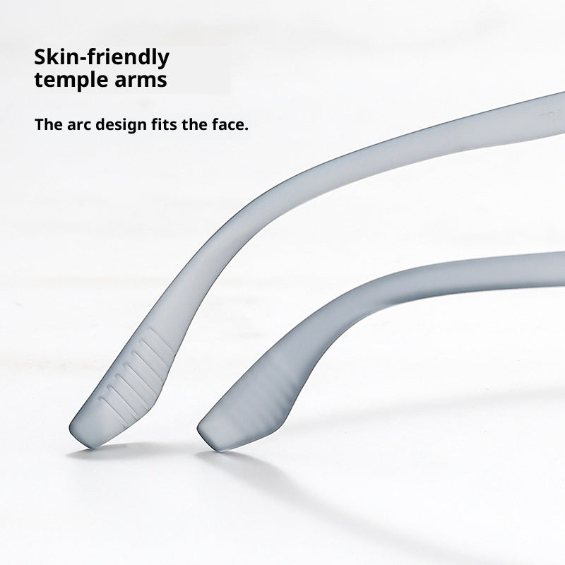 Anti-Blue Light Large Frame Glasses
