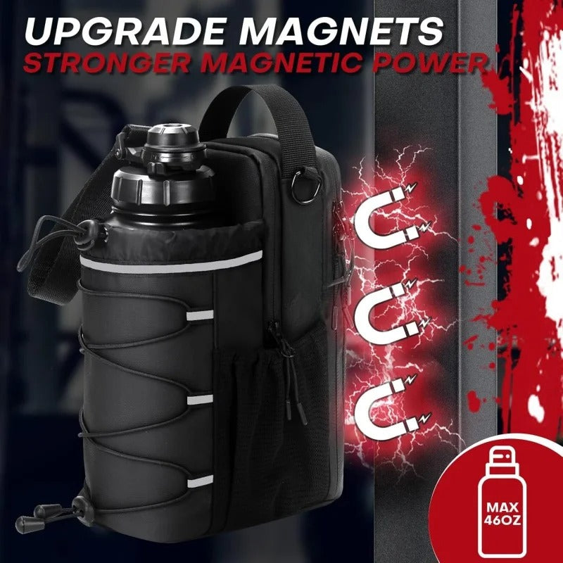Magnetic Gym Water Bottle Holder