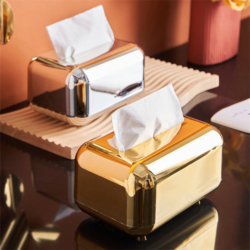 Chrome Tissue Box