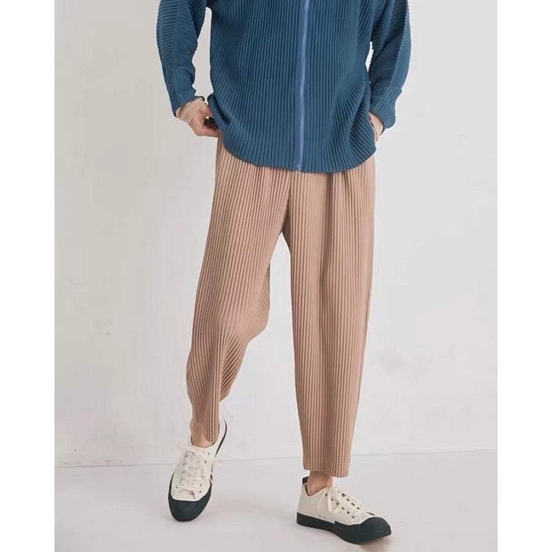 Pleated Pants