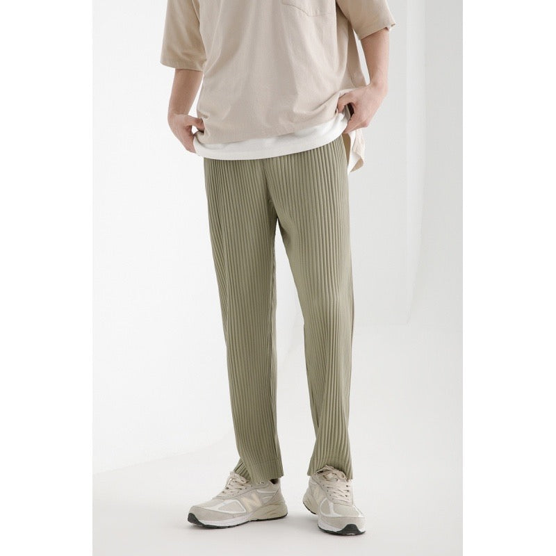 Pleated Pants