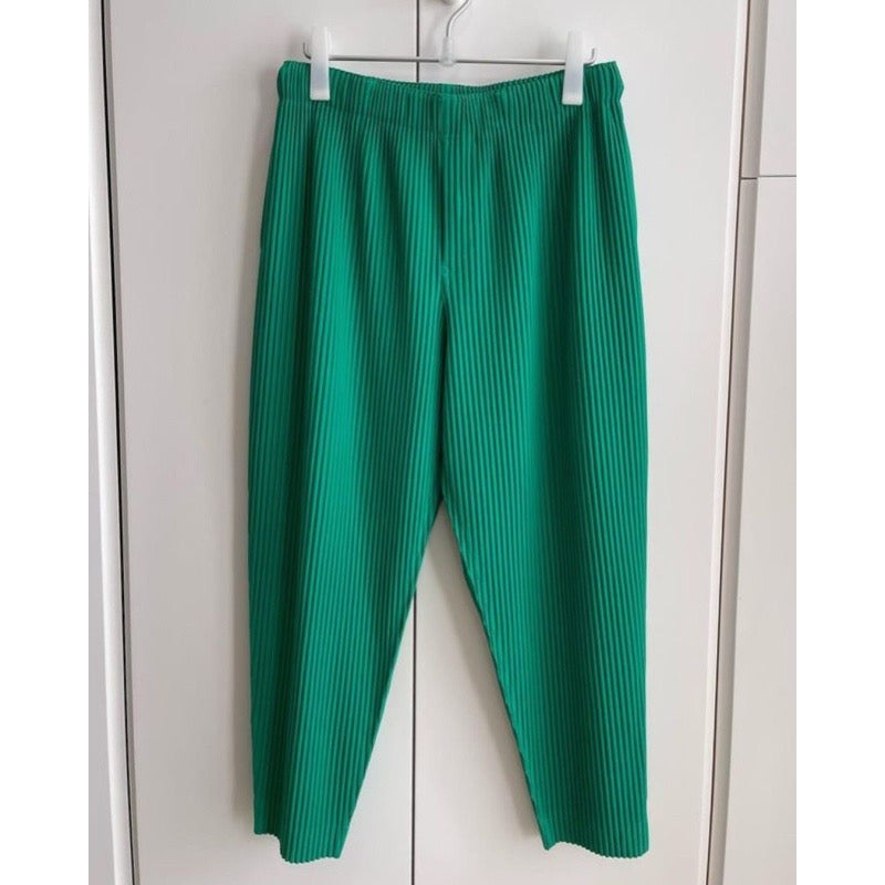Pleated Pants