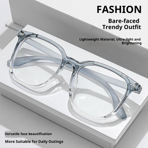 Anti-Blue Light Large Frame Glasses