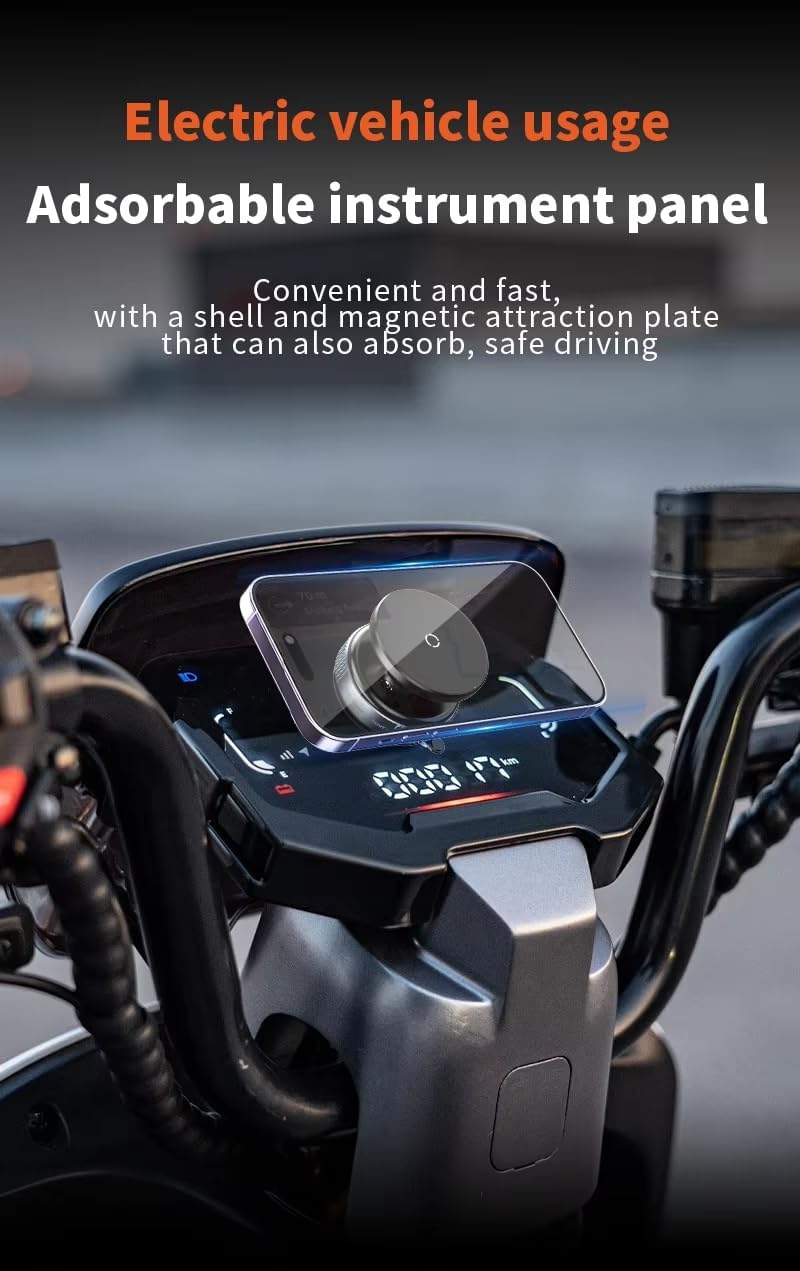 Car Phone Holder Upgraded 360 Adjustable Vacuum Suction 20X Magnets