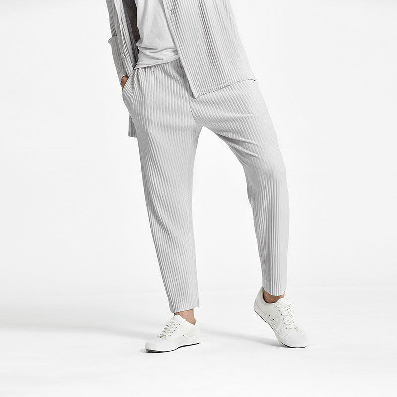 Pleated Pants