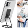 Foldable mobile phone holder ring buckle retractable desktop cell phone stand car magnetic
